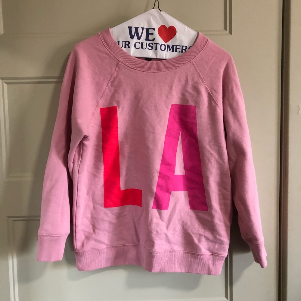 Jcrew LA crewneck sweatshirt size small